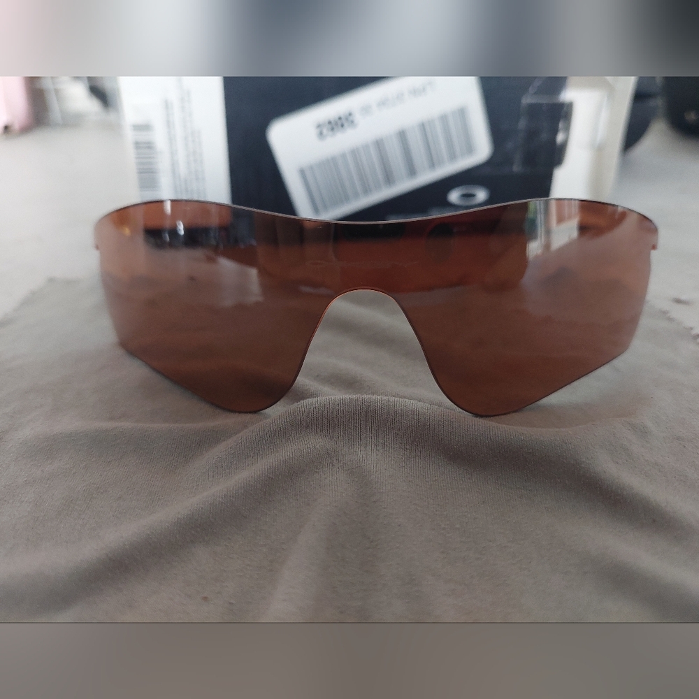 Oakley Radarlock Dark Brown Shield Sunglasses
